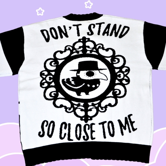 Oversized Gothic Cardigan 🖤 - Picture 2 of 10